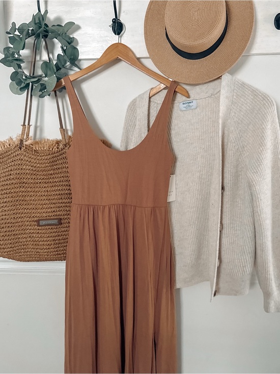a new day Dresses & Skirts - A new day Terracotta Midi Ballet Dress